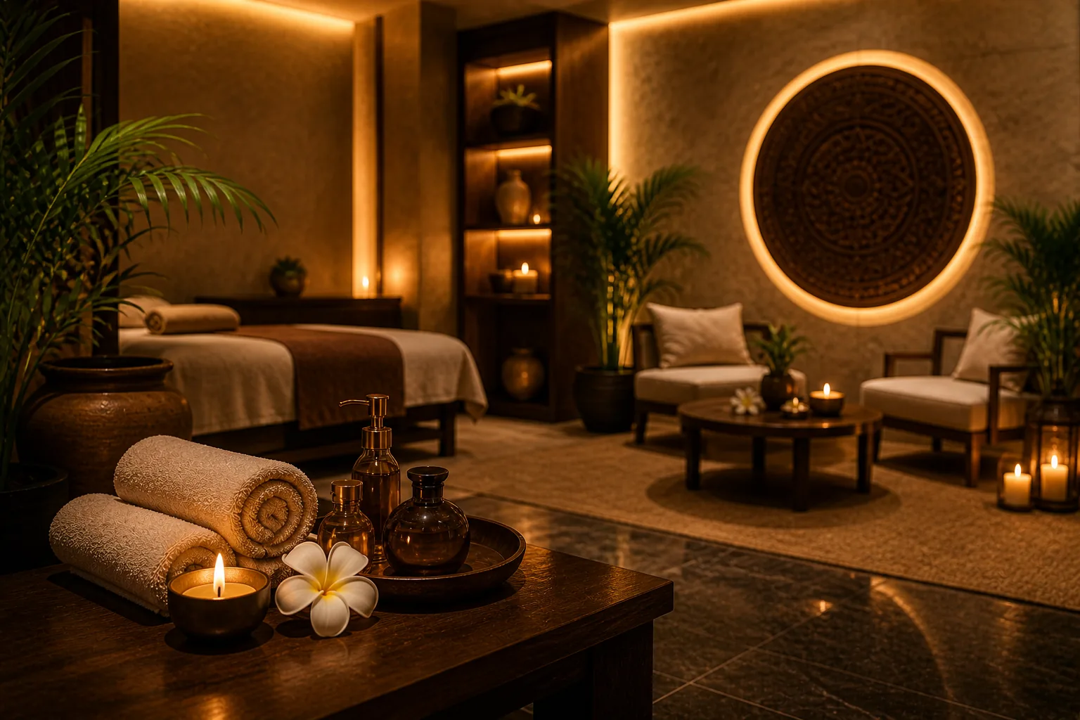 Inside Phoenix Spa at Al Manara Tower Business Bay Dubai