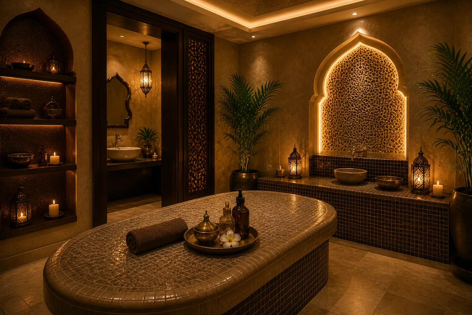 Luxury spa room at Phoenix Spa Business Bay